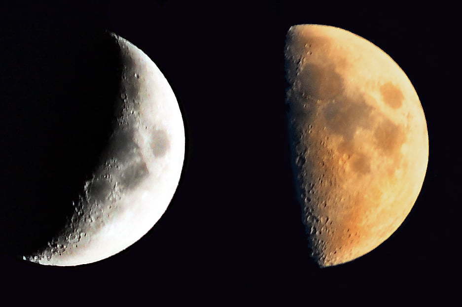 two lunar phases