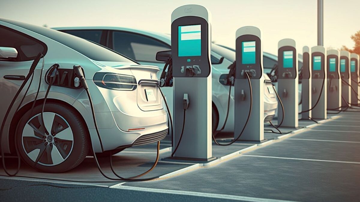 Commercial EV Charging Station