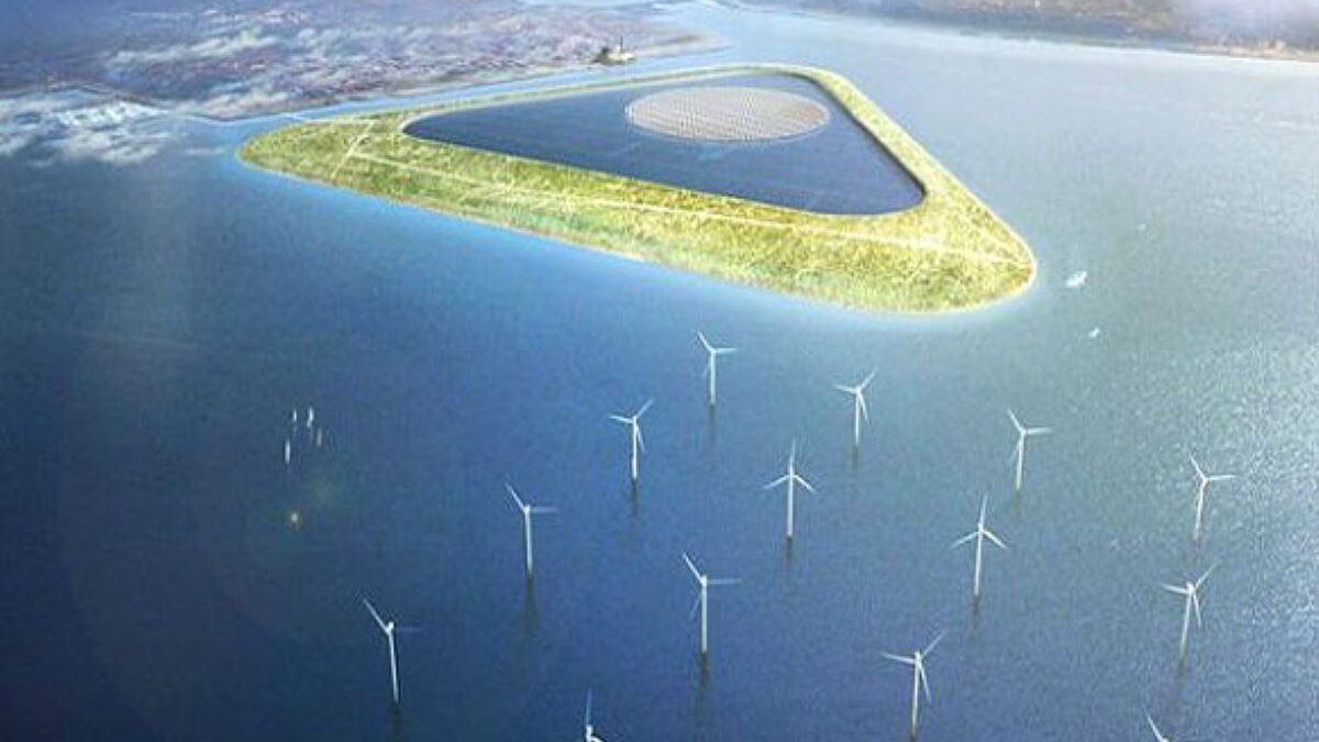 Artificial Island for Offshore Energy